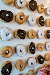 donut wall for weddings